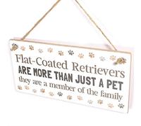 Flat-Coated Retrievers Are Family Sign