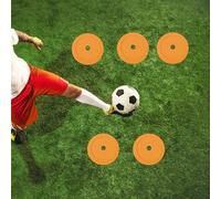 Flat Cones Spot Markers,5.9in Round Soccer Gear - Soft Small Football Practice Equipment,for Adult Youth Athlete Club Team Training Daily Practice Coaching