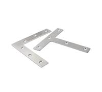 Flat Connecting Bracket Plate Stainless Steel Corner for Connector