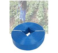 Flat Drainage Hose, Flexible Irrigation Hose, Suitable for Pumping Water to Farmland Crops（20 Meters）(1.5 inch)