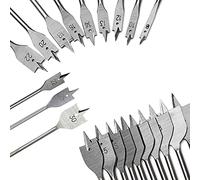 Flat Drill High-Carbon Steel Wood Flat Drill Set Woodworking Spade Drill Bits Durable Woodworking Tool Sets-40Mm
