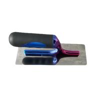 Flat Drywall Trowel - Heavy Duty Finishing Trowel Plastering Tool Stainless Steel | Smooth Wall Cement Tool with Comfortable Handle, Concrete Distributor for Home Renovation for Masonry Construction