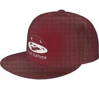 Flat Earth Baseball Cap Flat Bill Hip Hop Style ClassicHat Black