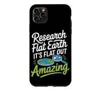 Flat Earth Believer and Alternative Science Skeptic Tee Case for iPhone 11 Pro Max