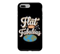 Flat Earth Believer and Alternative Science Skeptic Tee Case for iPhone 7 Plus/8 Plus