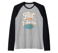 Flat Earth Believer and Alternative Science Skeptic Tee Raglan Baseball Tee