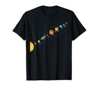 Flat Earth Believers Solar System View T-Shirt T-Shirt