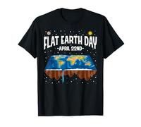 Flat Earth Day April 22nd The Earth Planet Boys Girls Kids T-Shirt