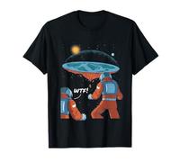 Flat Earth, Earth is Flat, WTF, Conspiracy, Astronauts T-Shirt