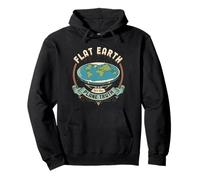 Flat Earth It's The Plane Truth for Conspiracy Theorist Pullover Hoodie