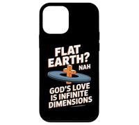 Flat Earth Nah Gods Love Is Infinite Dimensions Christian Case for iPhone 12 mini