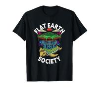 Flat Earth Society Flat Earther Value Graphic T-Shirt