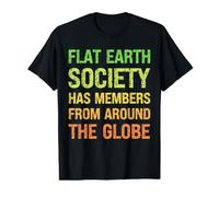 Flat Earth Society has Members from Around the Globe Value Graphic T-Shirt