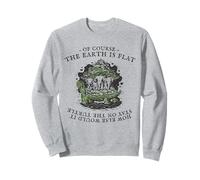 Flat Earth Turtle Elephants World Disc Society Men Woman Sweatshirt