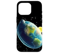 Flat Earths Globe World Case for iPhone 16 Pro