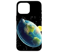 Flat Earths Globe World Case for iPhone 16 Pro Max