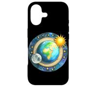 Flat Earths Globe World Case for iPhone 17