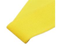 Flat Elastic Wide Bands 6cm Corn Grain Elastic Belt Elastic Loose Tight Belt Waist Belt Elastic Belt(Yellow)