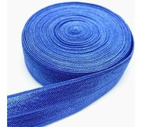 Flat Elastic Wide Bands, Sewing Elastic Flat Band, Spandex Elastic Band 15mm 20mm 25mm Width 2yards 5yards Length Multicolor(Blue 25mm,2yards)