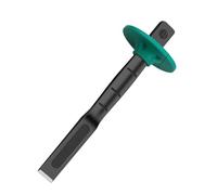 Flat End Rock Concrete Mortar Stone Chisel - Rock Chisel | Rocks Tile Mortar | Heavy Duty Flat Chisell | Professional Wood Chisell Tool | Precise Flatt Brick Carving Tool with Hand Guard