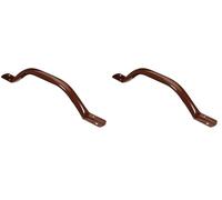 Flat End Steel Grab Rail (Pack of 2)