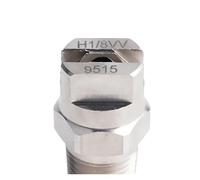 Flat Fan Nozzle 1pcs HVV 65/95/110 Degree Flat Fan Nozzle, High Pressure Cleaning Flat Fan Jet Spray Nozzles(Flow 06 (1.6mm),Angle 40_1 of 8 INCH)