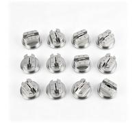 Flat Fan Spray Tip, 304 Stainless Steel Nozzle 110° for Agricultural Spraying, Weed Killing, and Carpet Cleaning, 10Pcs 50° Hole Diameter：2.0 mm(0.079in)