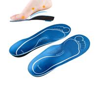 Flat Feet Insoles Men, Work Boots Insoles for Men - Shock-Absorbing Breathable Shoe Insert - Anti-Fatigue Shoe Accessories for Drive Boots Dress Hiking Shoes All Over