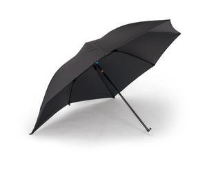 Flat fibreglass umbrella Preston Noir TU