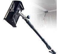 Flat Finish Box,Drywall Taping Tools Set,with Extendable Handle,Adjustable Angle,for Interior Decoration (22cm/8in)