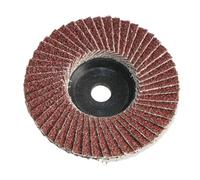 Flat Flap 1pc/3pc/10pc 50mm 75mm Discs 3" Sanding 80 Grit Grinding Wheels Blades Wood Cutting For Angle Grinder(Brown,10pc,50mm)