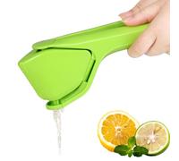 Flat Foldable Lemon Squeezer, Space-Saving Citrus Press for Lemon & Lime - Effortless Manual Juicer for Orange & Fruits - Compact Kitchen Tool with Easy Storage Design