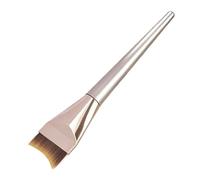 Flat Foundation Brush - Wet Dry Use Concealer And Liquid Cream Blending Tool, Thin Synthetic Foundation Brush | For Beginners Teens Girl College Student Dancer | Everyday Application