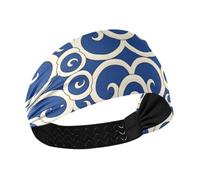 Flat Geometric Pattern Vine Pattern no slip headband holder organizer Stretchy hairbands for women's hair for Yoga Yoga basketball accesorios para el cabello de mujeres