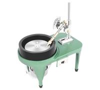 Flat Grinder & Polisher for Jewel, Gem, Rock, Jade, Wood, Gold, 2800 RPM, Adjustable Angle & Height, Carving Tool