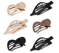 Flat Hair Claw Clips | Horizontal Non-slip Hairpin Barrette Banana Clips,Vintage Headwear Accessories, Headdress for Family, Friends, Colleagues