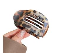 Flat Hair Claw Clips Women,Korean Style Round Clamp High Ponytail Nonslip Hairpin Fashion Women Hair Accessoriesfor Thick or Thin Hair