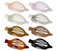 Flat Hair Clips 4.7 Inch Large Side Slide Volume Clips for Women & Girls, Internal Tooth Design, Strong Hold Matte Hair Clips for Thick Hair & Thin Hair, Duck Billed Barrettes (Set 27)