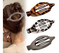Flat Hair Clips for Women, Flat Claw Clips & Duckbill Hair Clips for Thick or Thin Hair, No-Slip Grip Hair Styling Accessories for Daily Use (Multicolor-N)