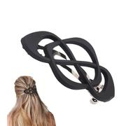 Flat Hair Clips for Women Non-Slip Grip, Lightweight, Floral Engraved