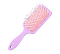Flat Hair Comb - Styling Smoother Brush | Gentle Nylon Pins Head Relaxer Heat Resistant Tool Frizz Control Beauty Smoothness Kit For Women Guys Coarse Wave Full Medium Dampllocks