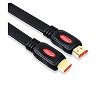 Flat HDTV 18Gbps High Speed HDMI-Compatible Audio Video Cable Compatible With L TV,GPU Vidoe Card PS3 - Ultra HD 4K2K & 3D-1/1.5/2/3M(1.5M)