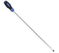 Flat Head Extra Long Screwdriver Total Length 400mm with Rubber Handle TE692