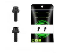 Flat Head M5x12mm Screws for Road Mountain Bikes(black) | Precise thread fit, prevents scratching, enhances stability, colorful gold black silver options