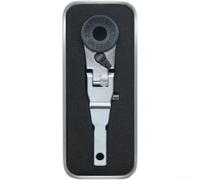 Flat Head Soft EDC Ratchet Wrench with Multi Tool Adapter for Alloy Steel Compact Hand Tool Use in Tight Spaces (2)