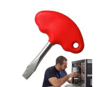 Flat Head T Handle Tool - Heavy Duty Screwdriver Handle, Precision Manual Driver | Industrial Steel , Comfortable Handle for Electronic Repair