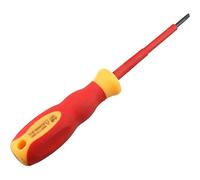 Flat Headed Slotted 3mm x 80mm VDE Insulated Electrical Screwdriver Soft Grip