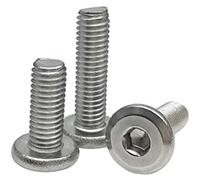Flat Hex Socket Head Screw 304 Stainless Durable And Is Of Better Corrosion Resistant(M4x35 50pcs)