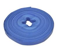 Flat Hose PVC Water Delivery Farm Discharge Pipe Tubing Multi Sizes vidaXL