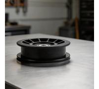Flat Idler Pulley 110-6775 Engineered Sturdy for Turn Riding Mower for Various Tools Z4202 Z4220 Z4235 Z5000 Z5020 Z5030 Z5035 Z5040 Z5060 For TimeCutter 23510(2pcs)